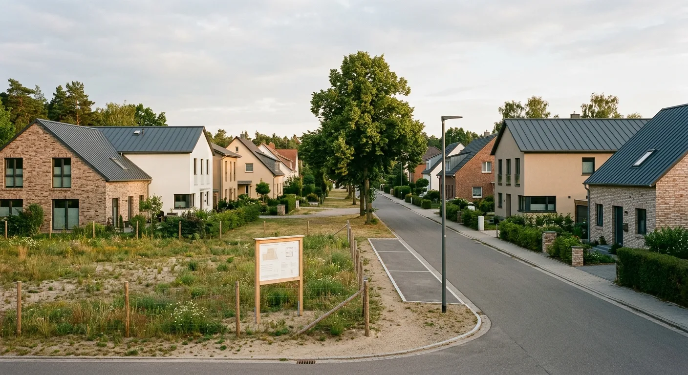 Baugrundstück Kyritz — geplante zentrale Lage, derzeit freies Eckgrundstück
